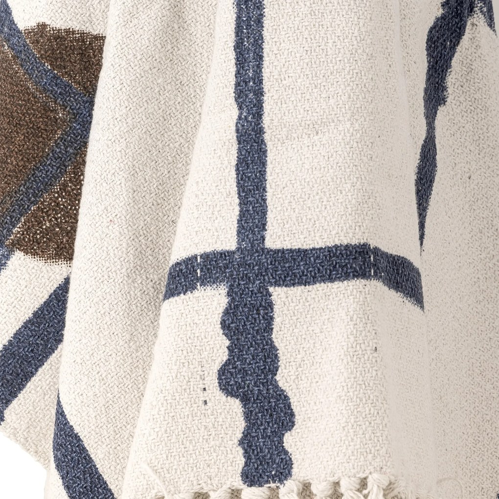 Bloomingville Prehoz z recyklovanej bavlny Imperia Nature 130 × 160 cm