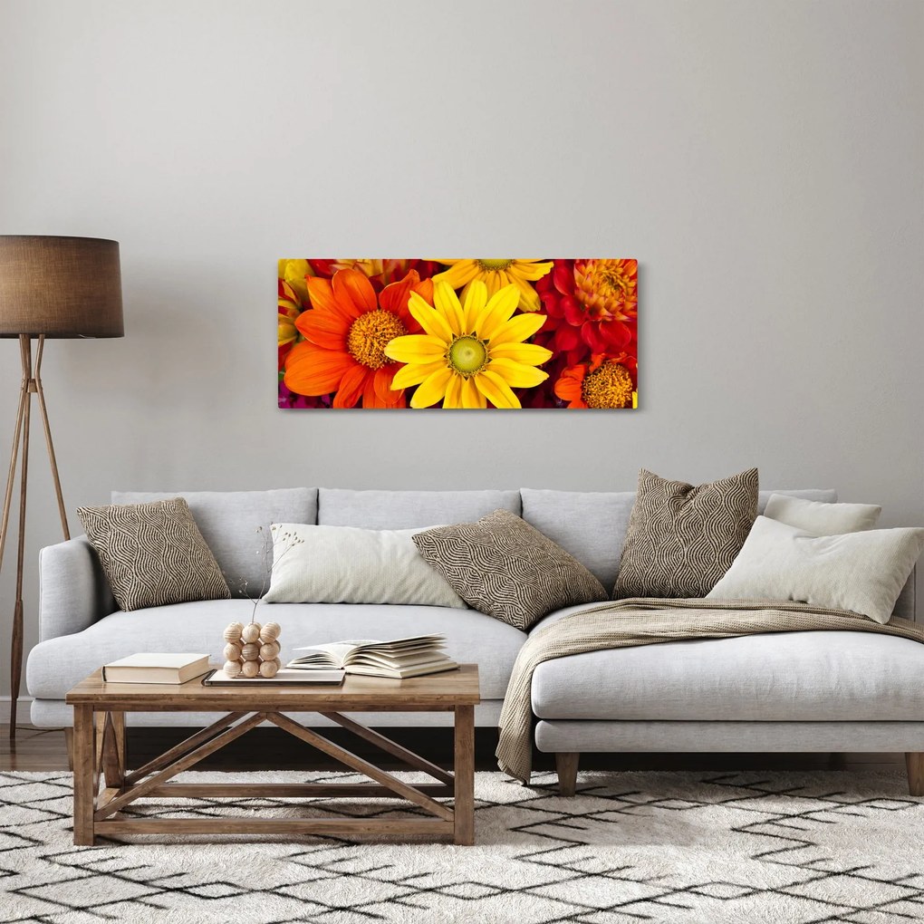 Obraz kvetov (120x50 cm)
