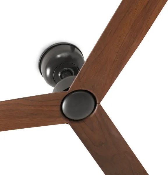 FARO 34372 - Stropný ventilátor MARINE M pr. 125 cm hnedá/čierna IP44 + DO