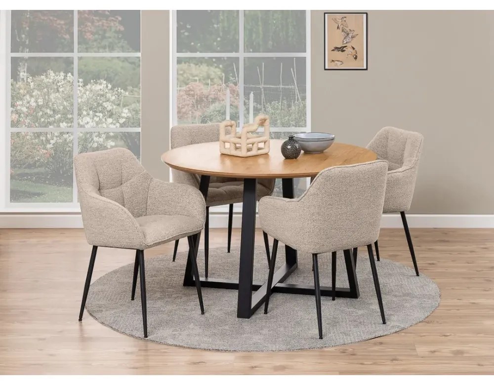 Jídelní židle Baron béžová