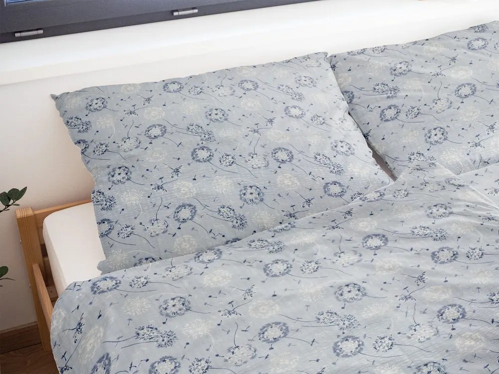 Polášek Krepové obliečky Púpava - 140 x 220 cm / 70 x 90 cm