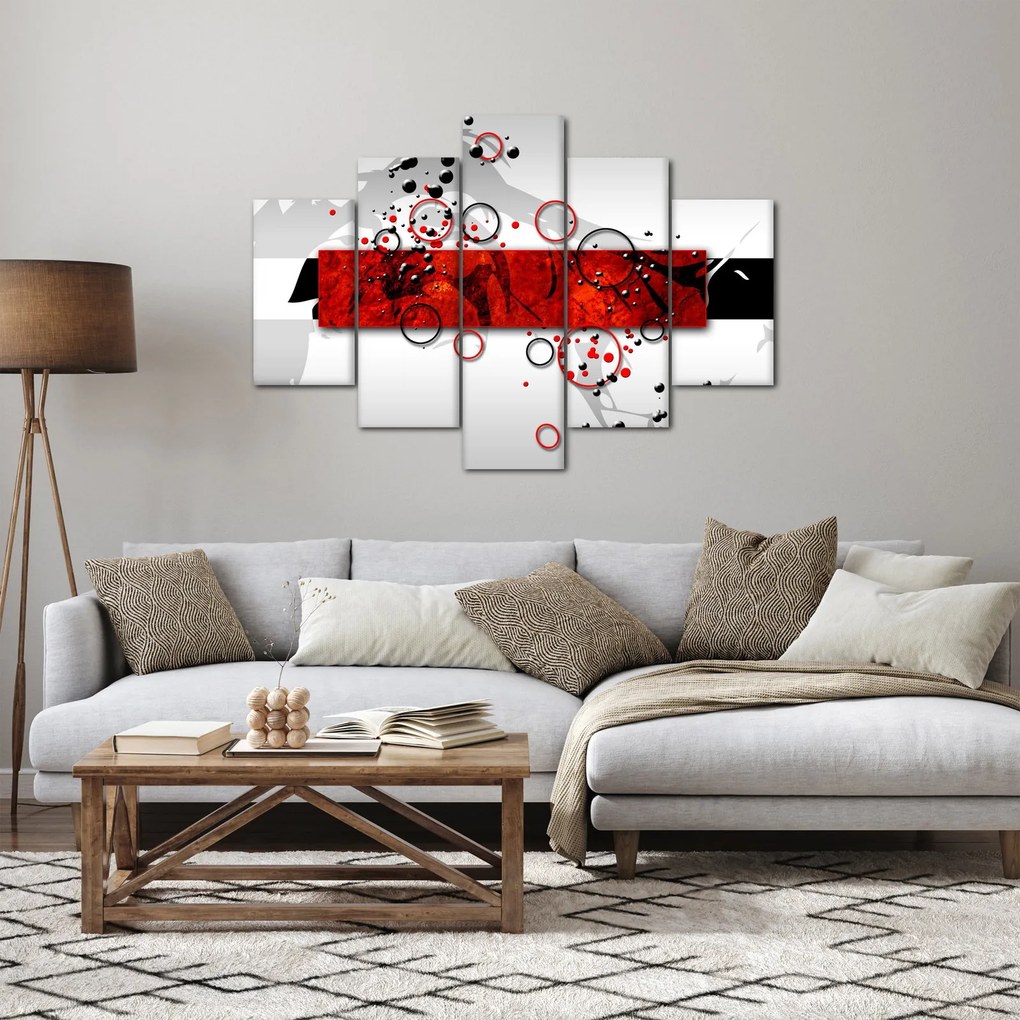 Obraz abstrakcie (150x105 cm)
