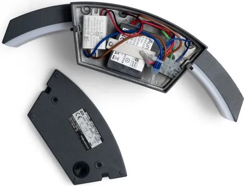 Brilagi - LED vonkajšie nástenné svietidlo so senzorom ARCELO LED/8W/230V IP54