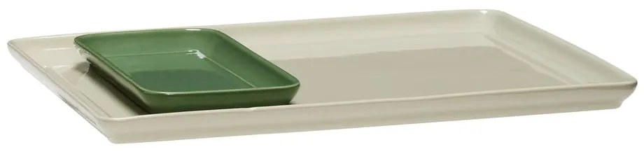 Keramické dekoratívne tácky v súprave 2 ks 26x35 cm Amare – Hübsch