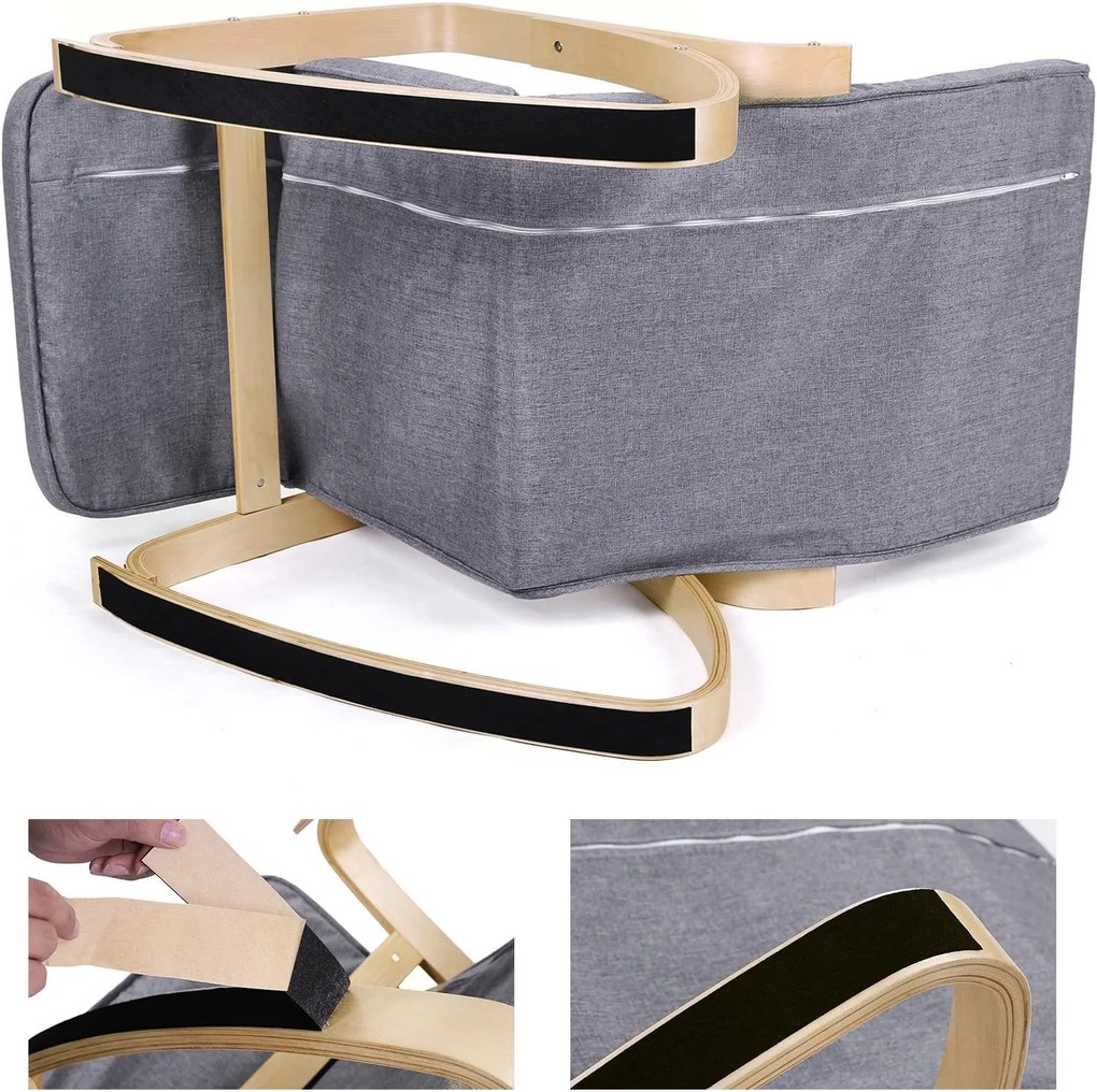 Hojdacie kreslo SONGMICS LYY11G