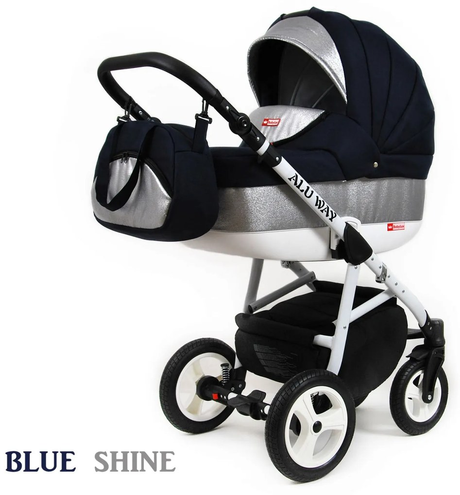 Kombinovaný kočík Raf-pol Alu way -Blue shine (2-kombinácia)