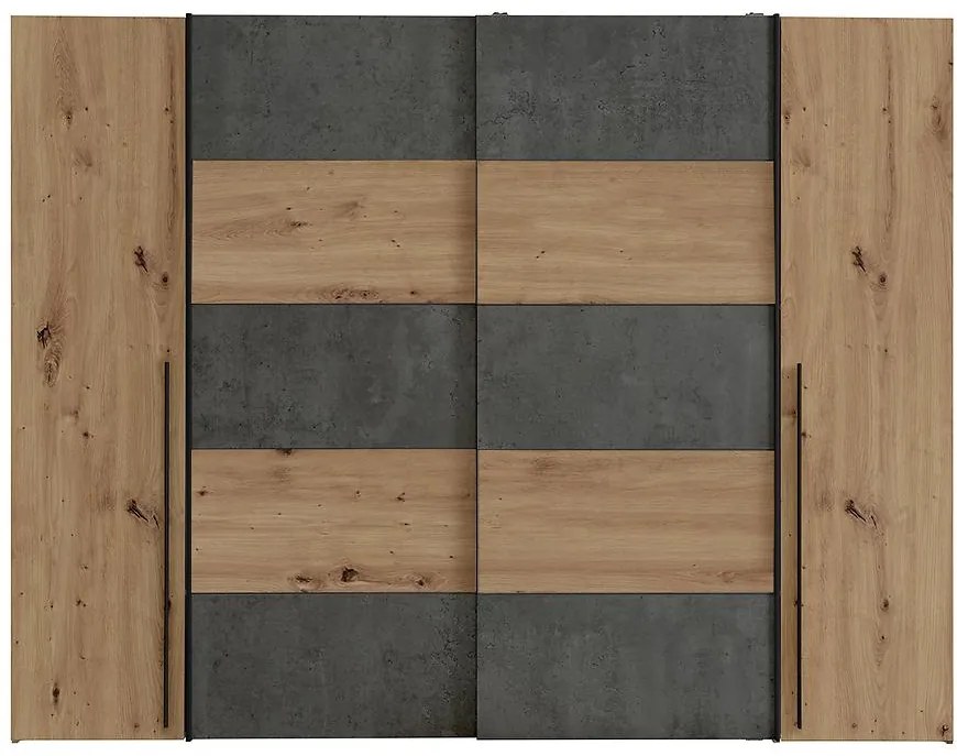 Skriňa Narago 5 270 NRGS82511-C752 Dub Artisan/Betón