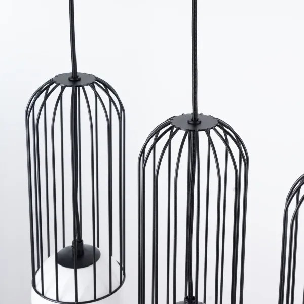 Sollux SL.1334 - Luster na lanku BRINA 3xG9/8W/230V čierna