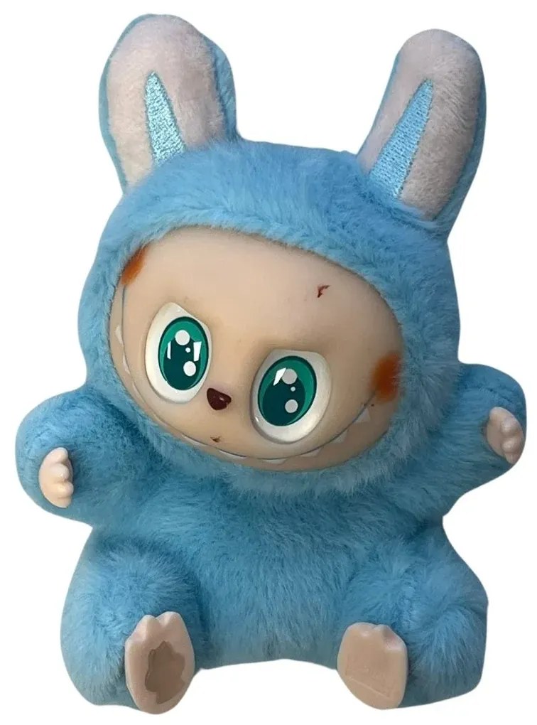 Plyšová figúrka v štýle LABUBU monster - modrá