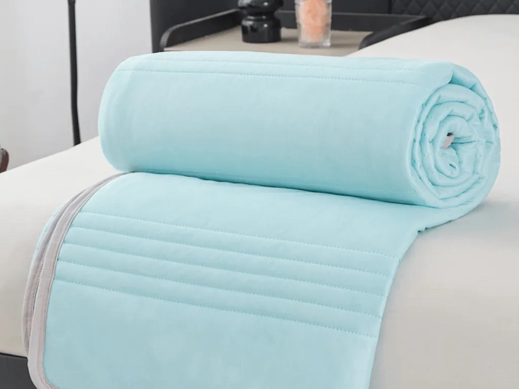 Chladiaca letná prikrývka CELIA, mentolová Rozmer: 140 x 200 cm