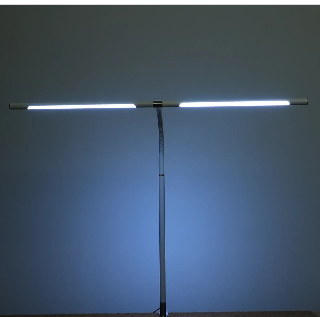 Stolná LED lampa NOX s RGBW efektmi, základňa, diaľkový ovládač