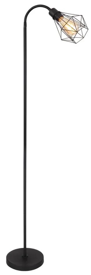 Globo 15351S - Stojacia lampa ISABELLA 1xE27/40W/230V