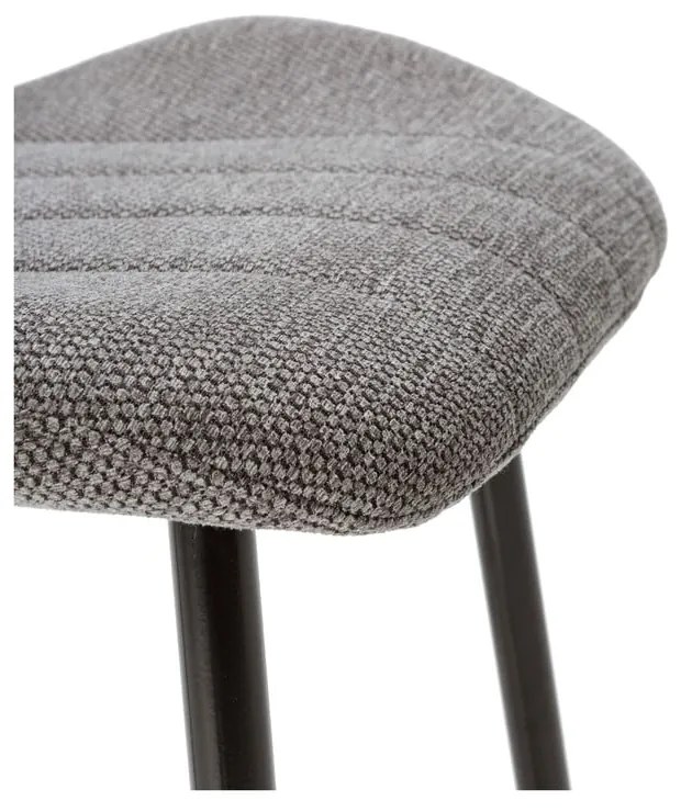 Sivé barové stoličky v súprave 2 ks (výška sedadla 65 cm) Muli – Marckeric