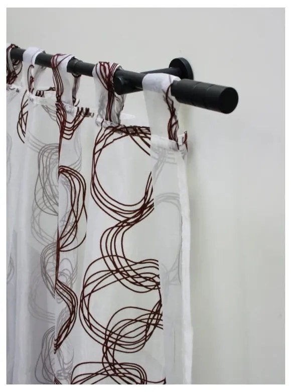 Kovová roztiahnuteľná garniža 120 - 210 cm Kreta - Gardinia