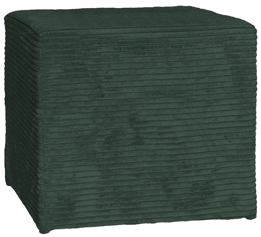 Taburetka kocka Poso 14 zelená