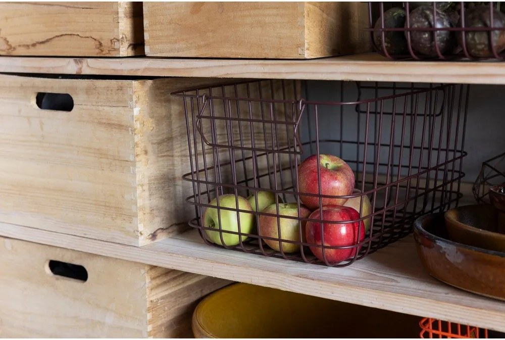 Drôtený kovový košík 37x26x20 cm Store-It – Mette Ditmer Denmark