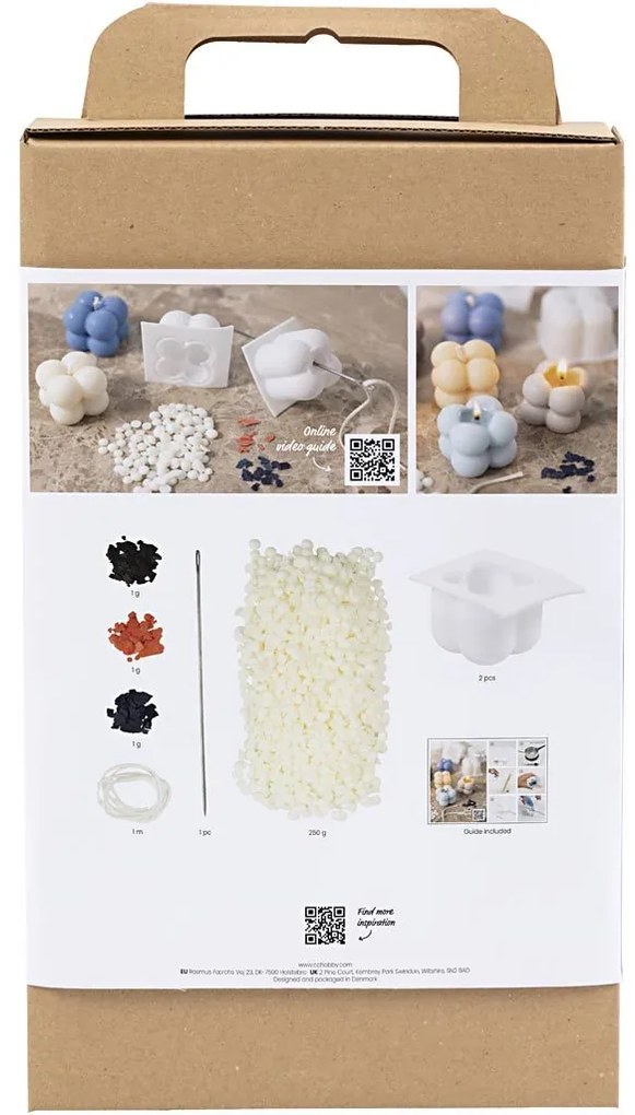 Kreatívna sada Výroba bublinkových sviečok