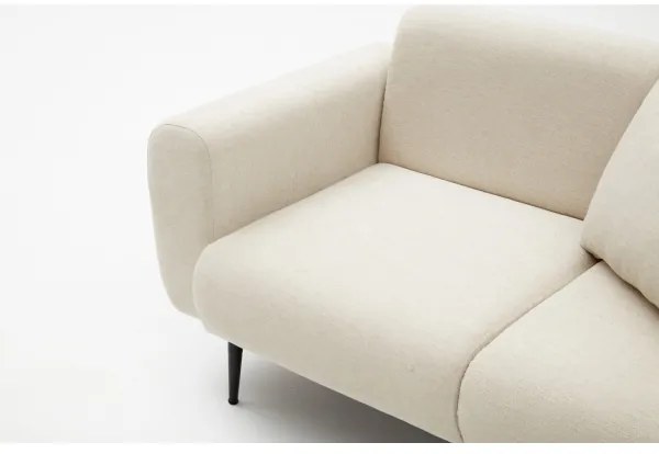 Dvojmiestná pohovka PISA krémová