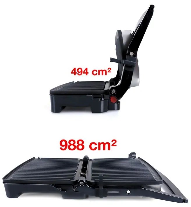 ELDOM Elektrický toustovač a gril GK150 FLAAT ELDOM - 2000W