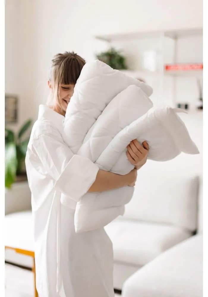 Celoročný detský set prikrývky a vankúša do detskej postieľky 100x135 cm Stitched – Bonami Essentials
