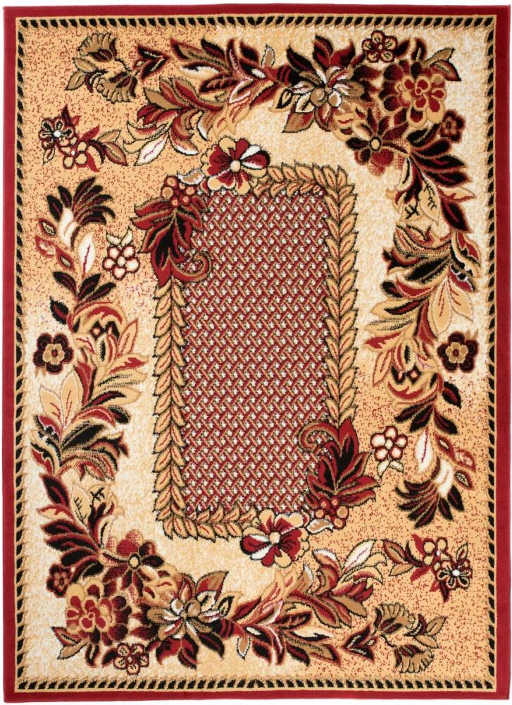 Kusový koberec PP Kvety červený, Velikosti 120x170cm