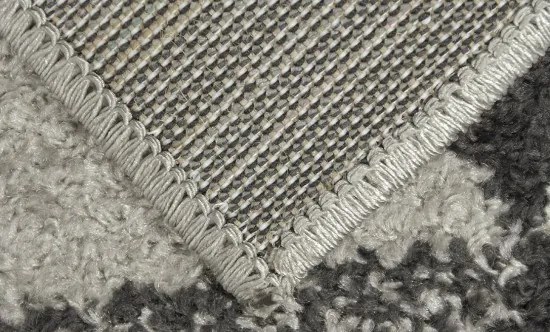 Oriental Weavers, Kusový koberec Lotto 665 HR5 E, 133x190, čiernobiela, chodba / predsieň