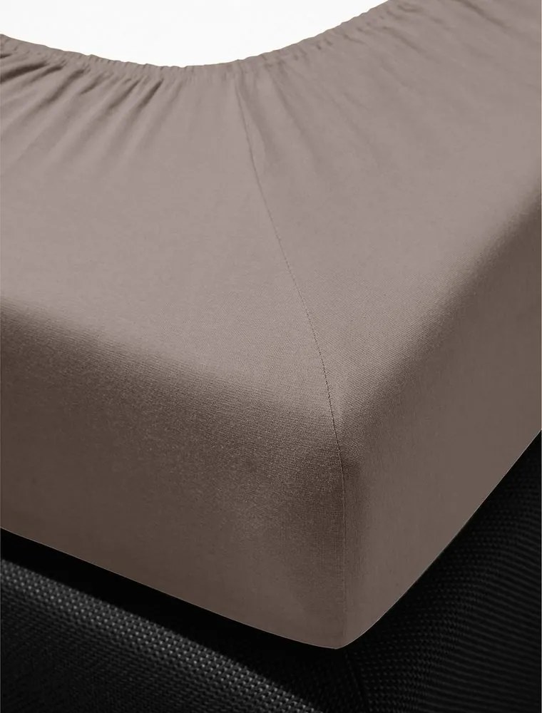 Bierbaum jersey plachta sivohnedá - 140-160 x 200 cm