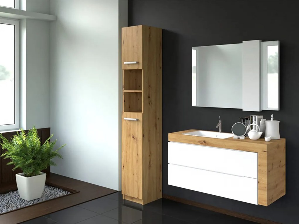 Kúpeľňová skrinka LOTOS S30 dub artisan | AMI Nábytok