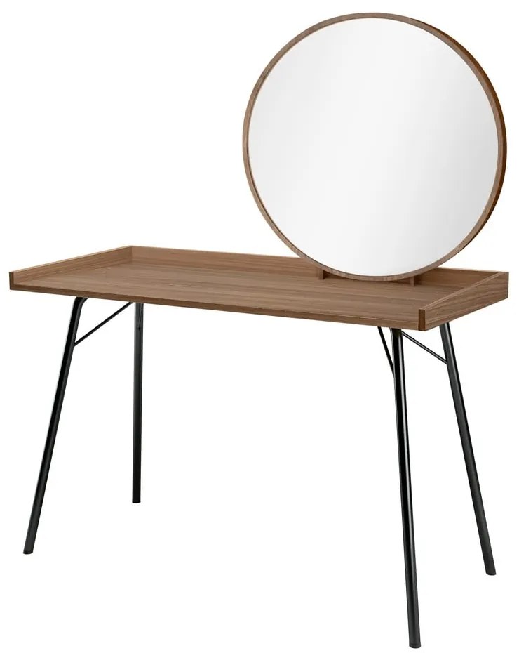 Toaletný stolík v orechovom dekore Woodman Rayburn