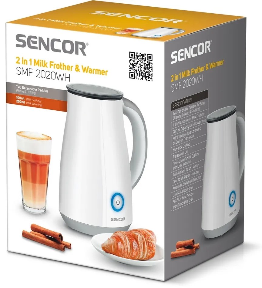 Sencor SMF 2020WH napeňovač mlieka,