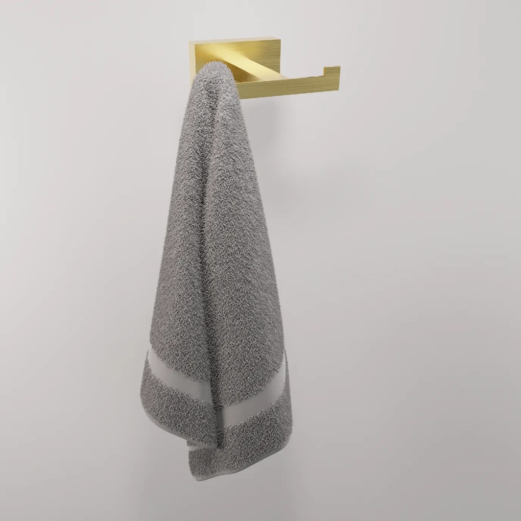 Rea Oste, 2-háčik na uterák, zlatá matná, REA-88029