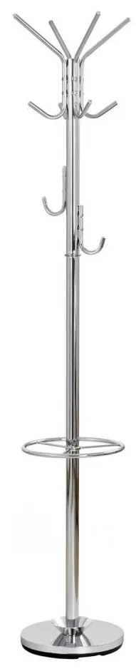 Stojanový vešiak 181x30 cm chróm