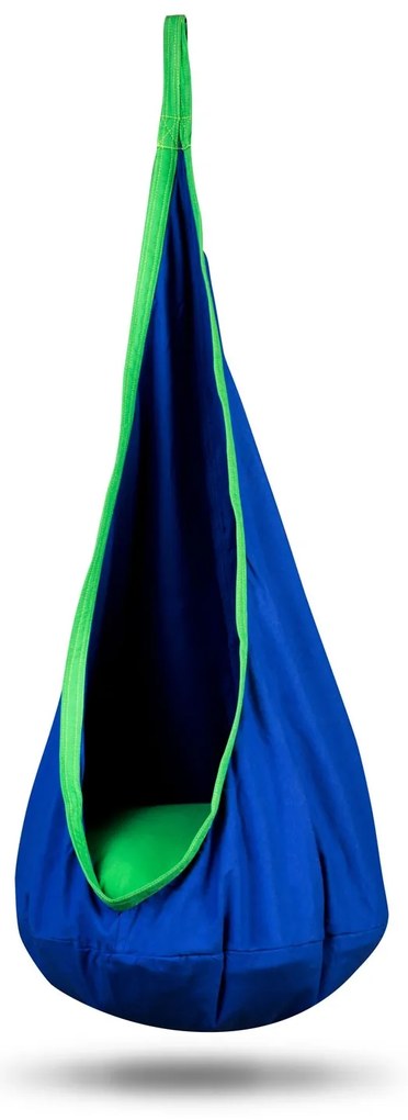 Závesné kreslo Neo-Sport cocoon modré