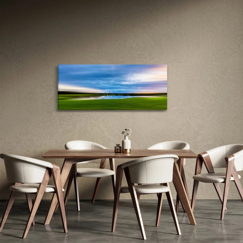 Obraz lúky (120x50 cm)