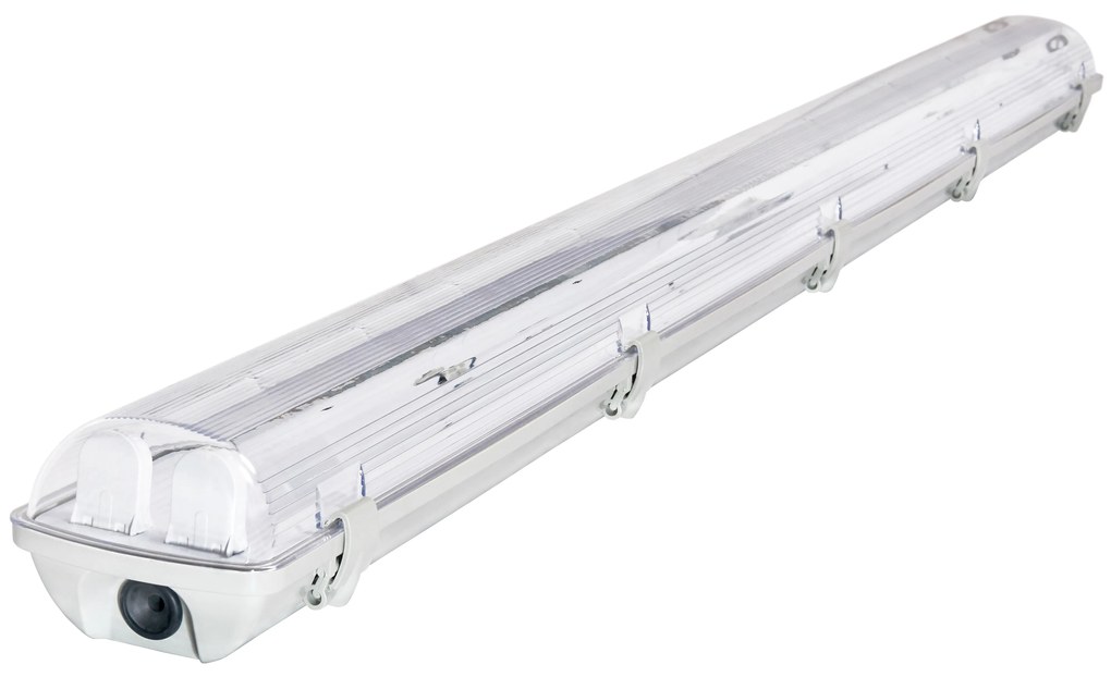 BERGE Svietidlo + 2x LED trubica - T8 - 120cm - 18W - 3240Lm - neutrálna biela - SADA