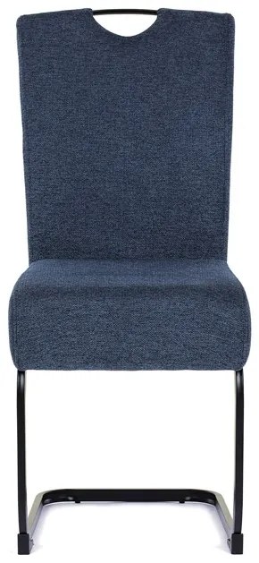 Autronic BONTEC Jedálenská stolička, modrá, látka, DCL-E2008 BLUE2 Farba: Béžová