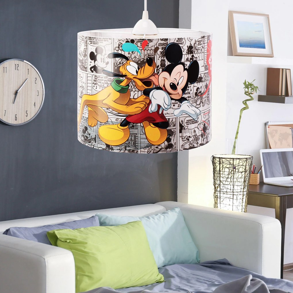 Toolight Nowodvorski, detské nástenné svietidlo Disney Mickey Classic I, 4830, OSW-21008