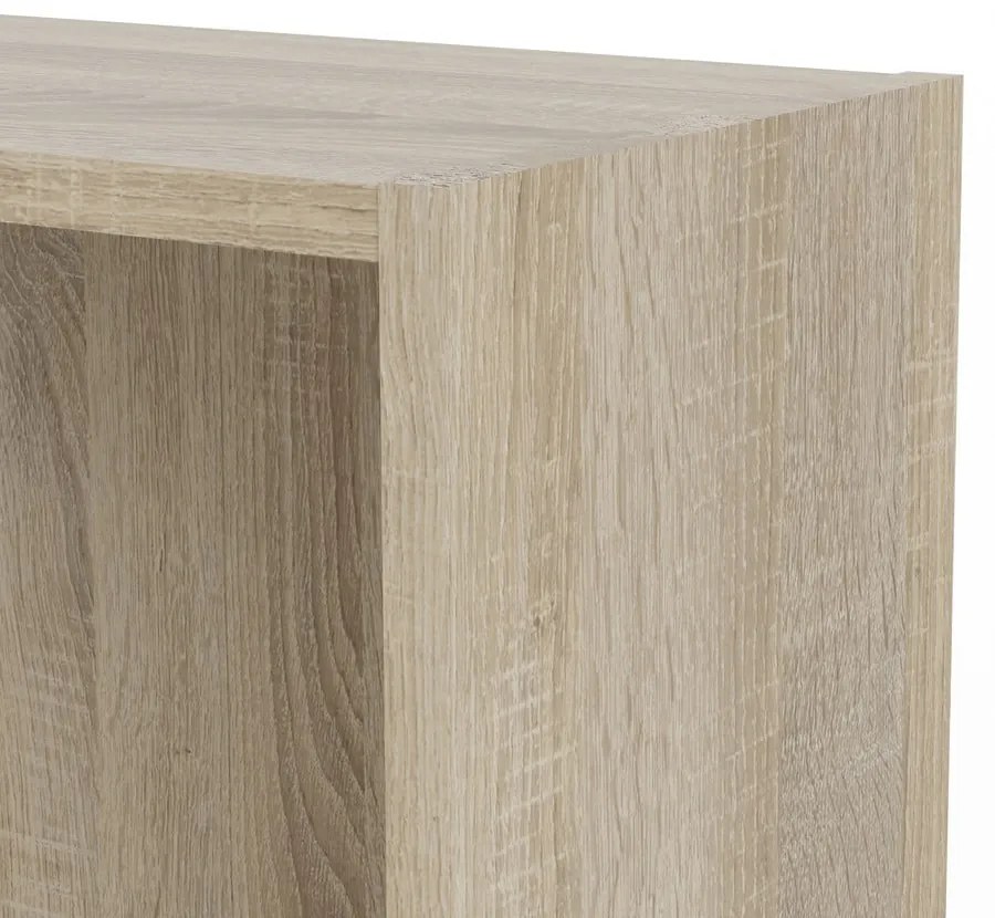 Knižnica v dubovom dekore Tvilum Basic, 79 x 203 cm