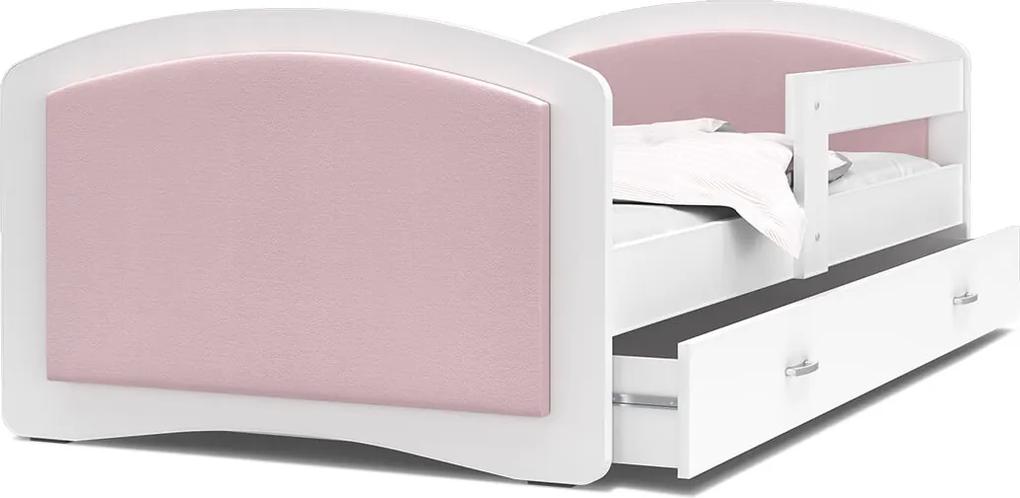 GL Detská posteľ Nath II Farba: Biela, Rozmer: 160x80