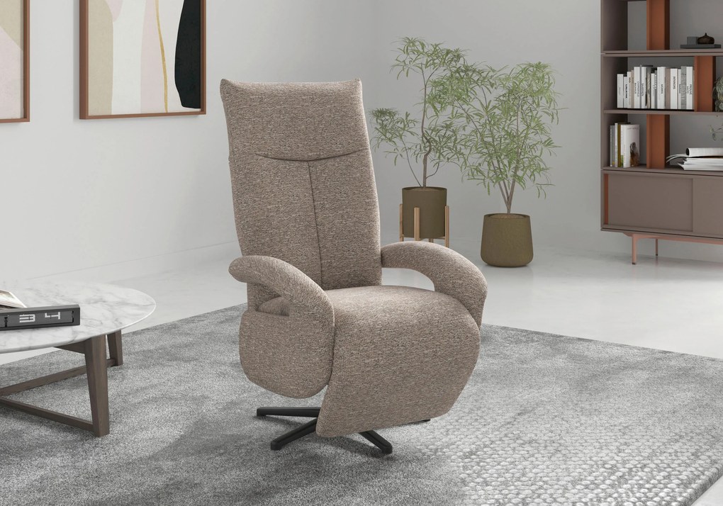 XXXLutz RELAXAČNÉ KRESLO, textil, cappuccino Sit & More - Online Only obývacie izby - 00014401323W