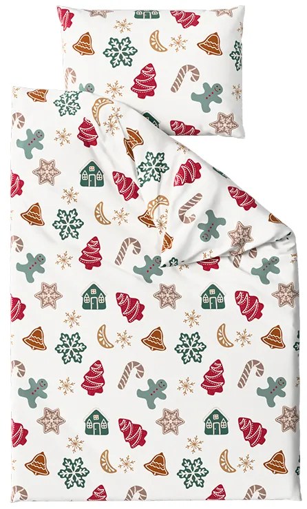 Bavlnené obliečky HOLLY biele Rozmer obliečky: 70 x 90 cm | 140 x 220 cm