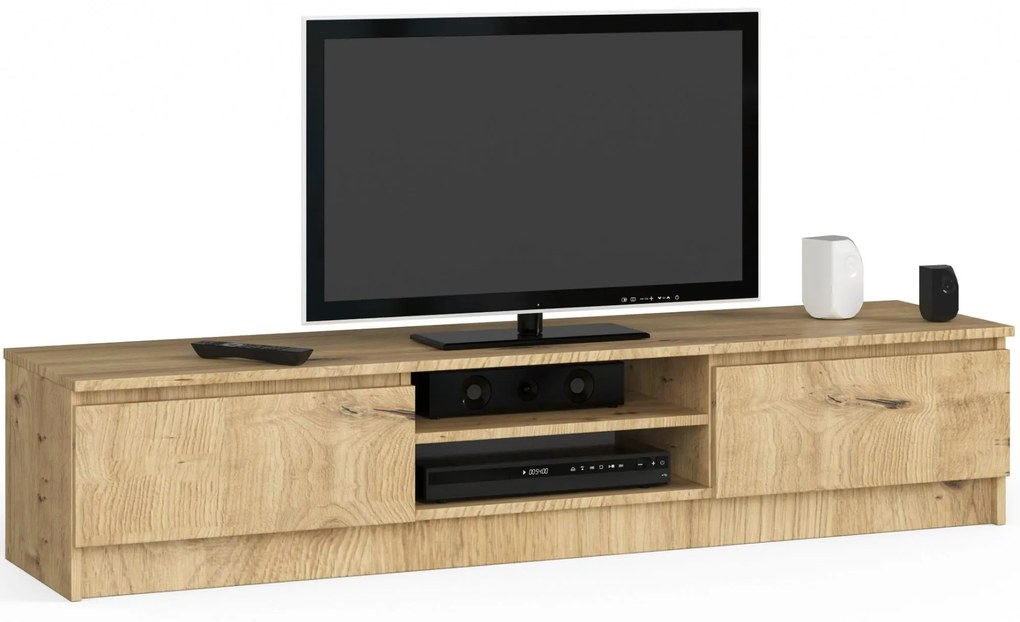TV stolík Katalina (dub artisan). Akcia -22%. Vlastná spoľahlivá doprava až k Vám domov. 1070709