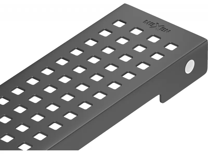 Mexen M08 kryt na nerezový žľab 100 cm, čierna, 1725100