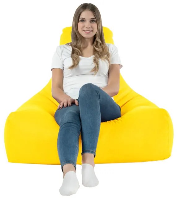 Kreslo Bali ekokoža slnečné