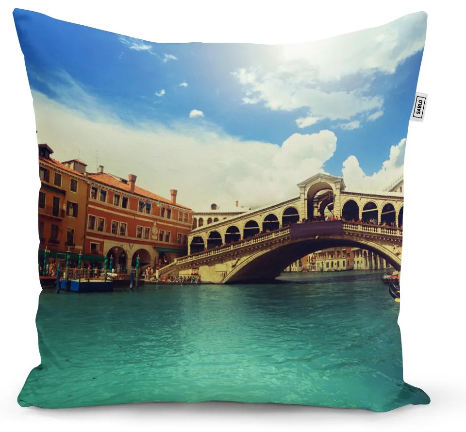Sablio Vankúš Ponte di Rialto - 40x40 cm