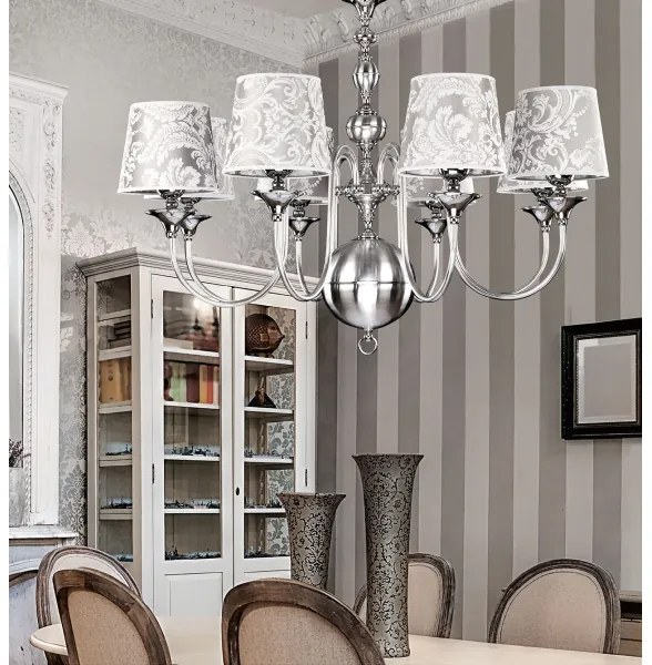 Jupiter 1610 - BM 8 CH - Luster BATUMI 8xE27/60W