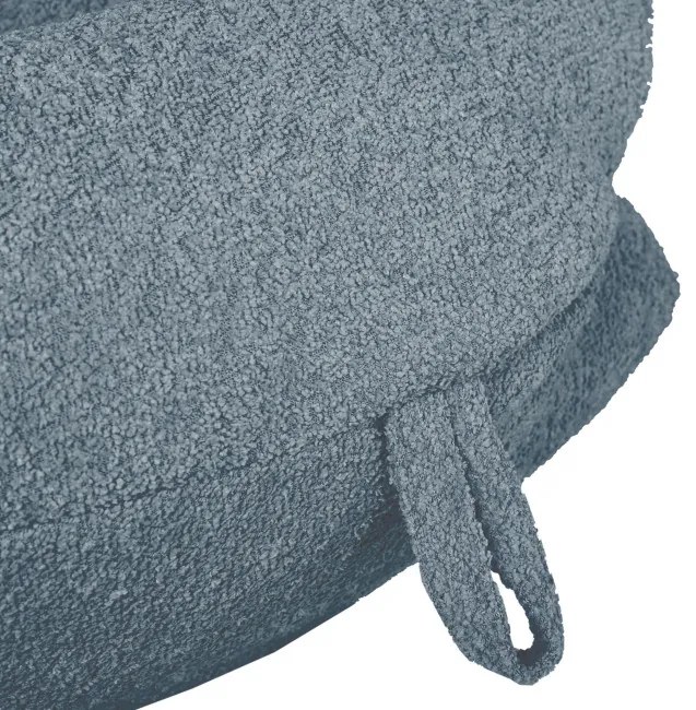 Sedací vak SAKO modrý bouclé