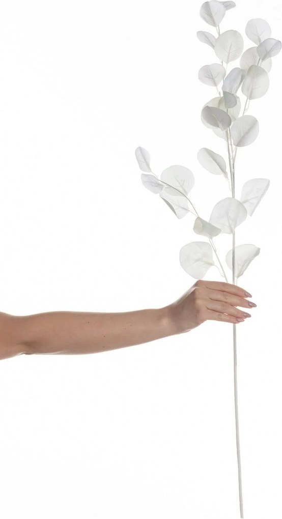 Eukalyptová vetvička 90cm white