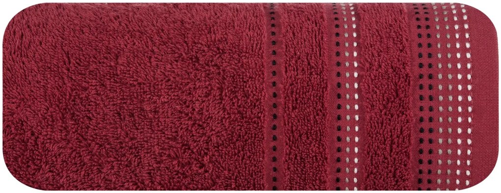 FROTÉ UTERÁK POLA20 SADA 3KS 70X140 CM BORDOVÁ
