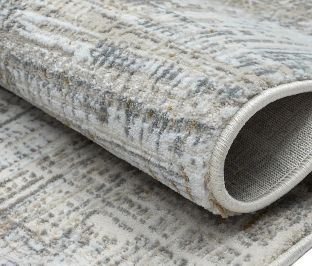 My Flair, Kusový koberec My Taste creme, 200x290, šedá, chodba / predsieň